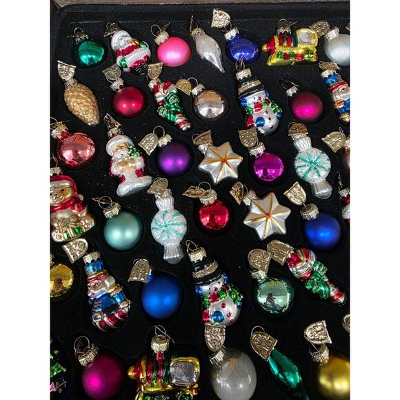 Thomas Pacconi Classics 2003 Christmas Miniature Ornament Collection In Crate - Picture 6 of 8